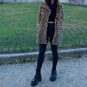 Kendall & Kylie Leopard coat